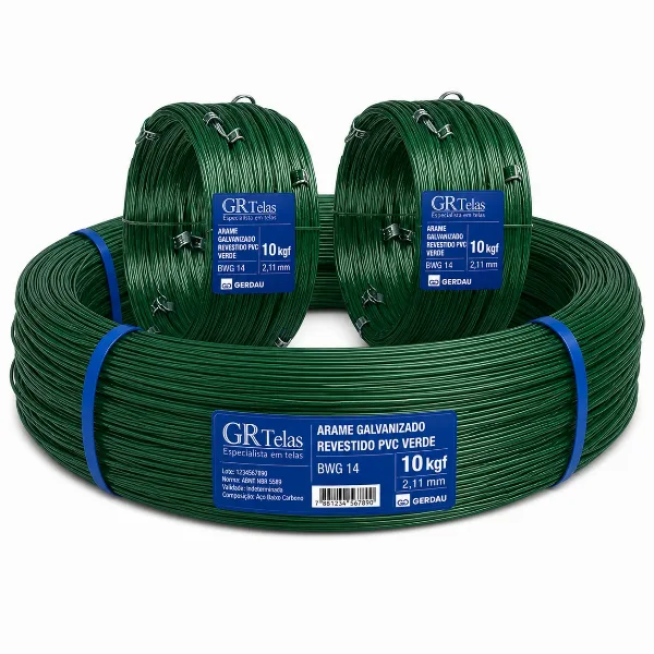 ARAME LISO 12 PVC — GR Telas, fábrica em Curitiba
